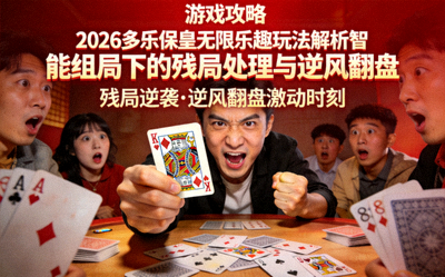 2026多乐保皇无限乐趣玩法解析智能组局下的残局处理与逆风翻盘封面图 - 展示游戏残局与逆风翻盘的激动时刻